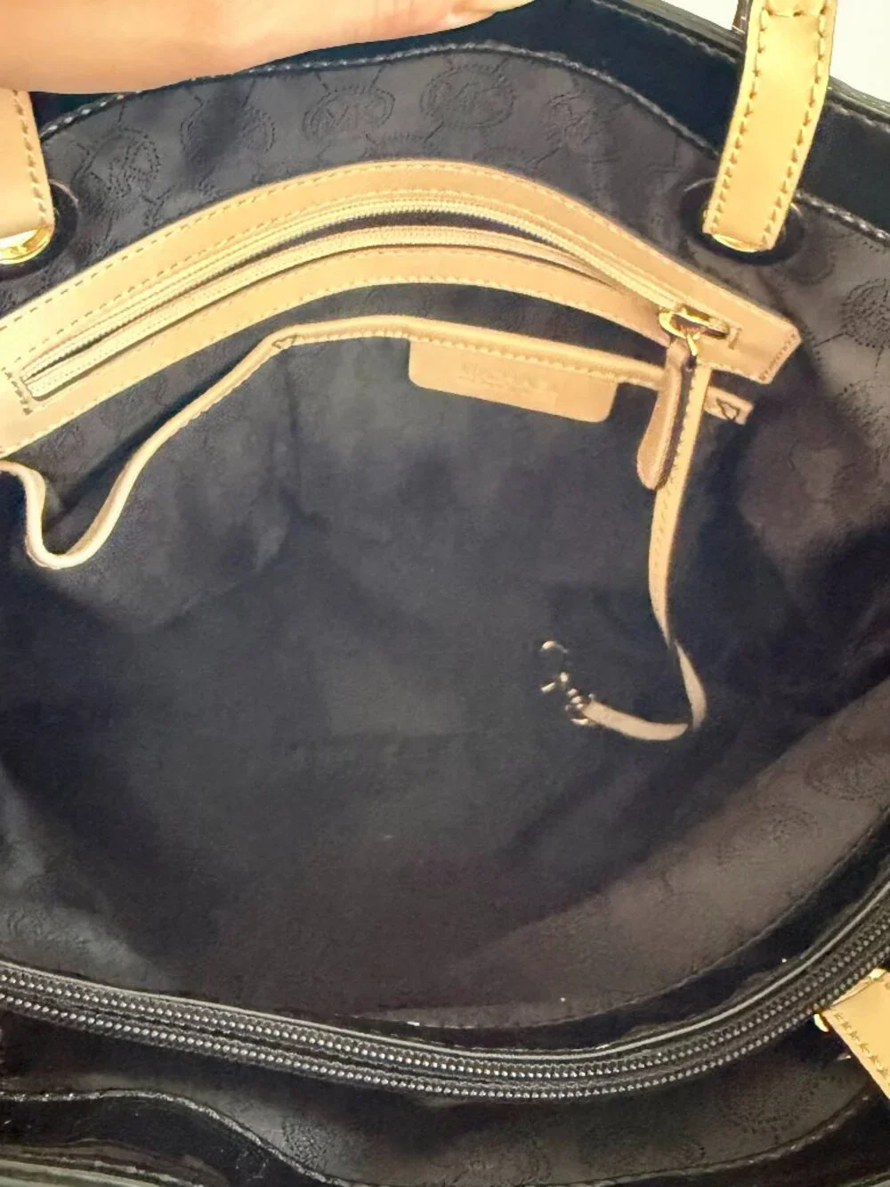 Michael Kors Jet Set Patent Leather Tote